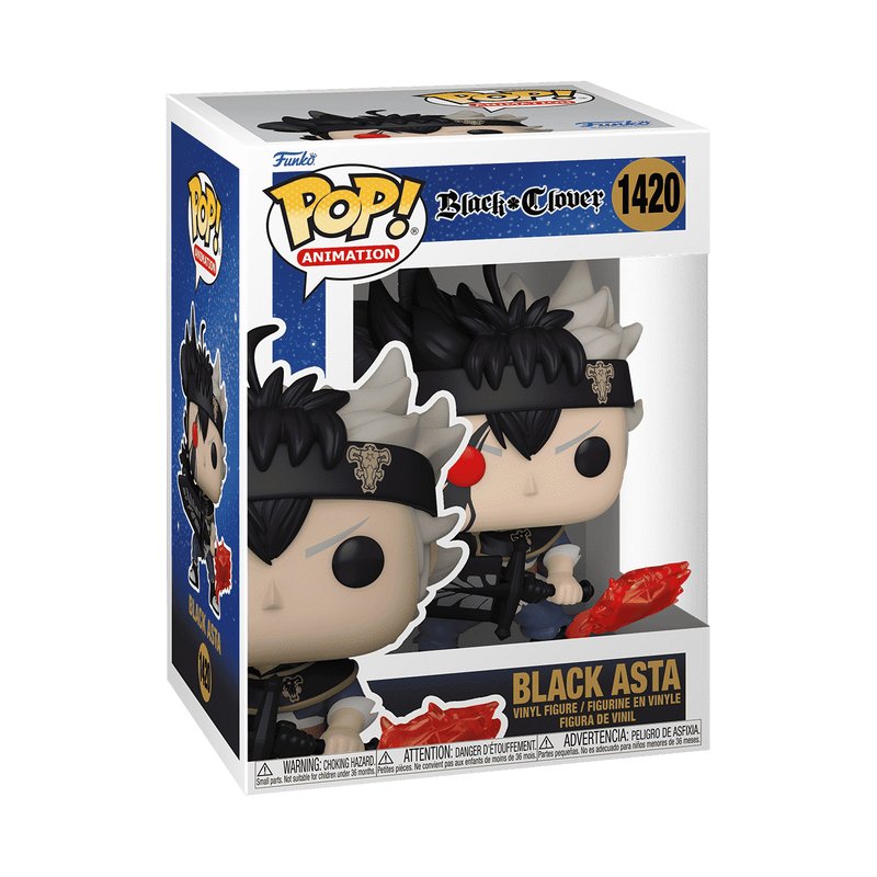 Funko Pop Animacion Black Clover Black Asta 70568