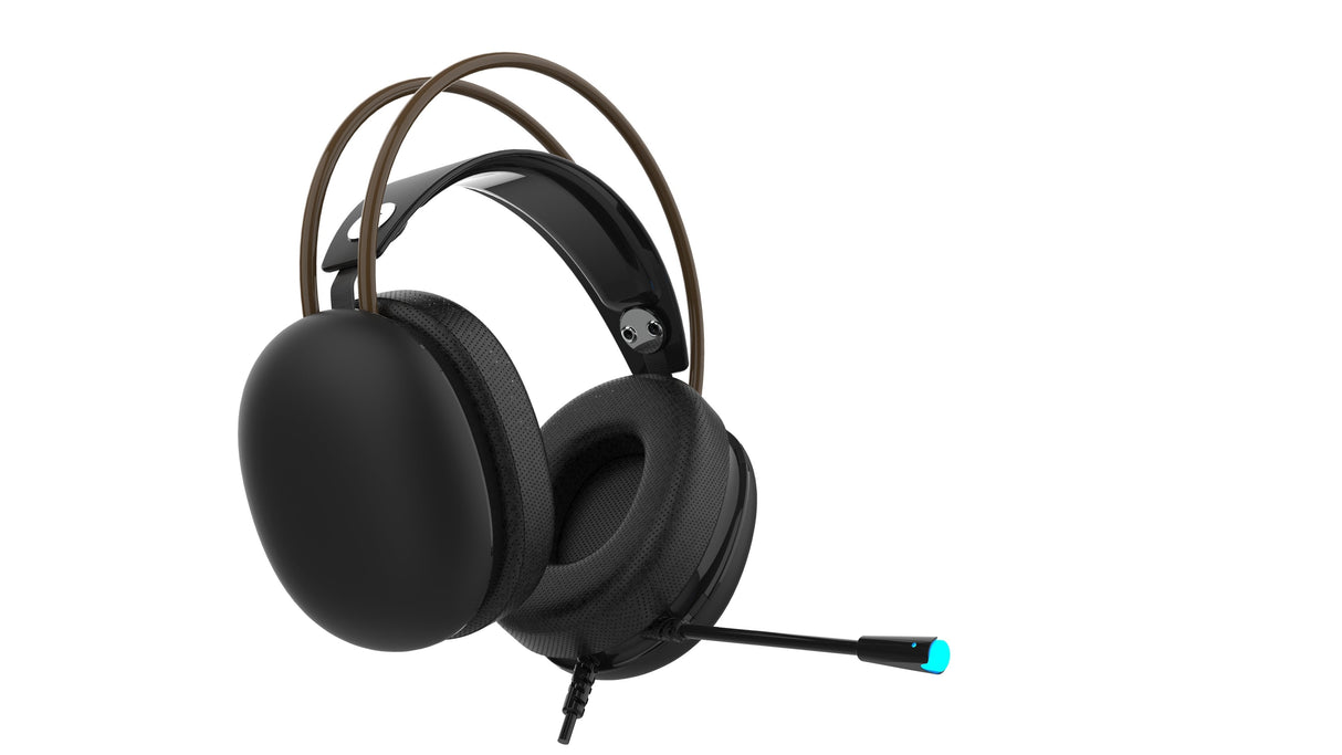 Inca Gaming Auriculares Igk-X8s 7.1, Usb, Rgb-Led, Negro