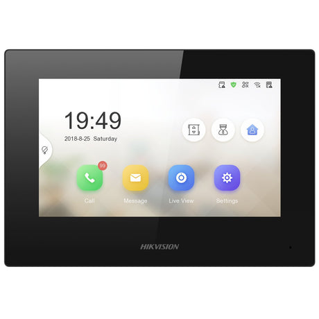 EAN 6931847163662 - Hikvision DS-KH6320-LE1(B) sistema de intercomunicación de video 17,8 cm (7") Negro imagen 1