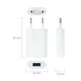Nanocable Mini Cargador De Red Usb 5v - Blanco