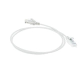 Latiguillo Cat 6, U-Utp,  5.00 M, Blanco, Lszh Slim Act