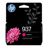 EAN 0196786147562 - HP 937 Magenta Original Ink Cartridge cartucho de tinta 1 pieza(s) Rendimiento estándar imagen 1