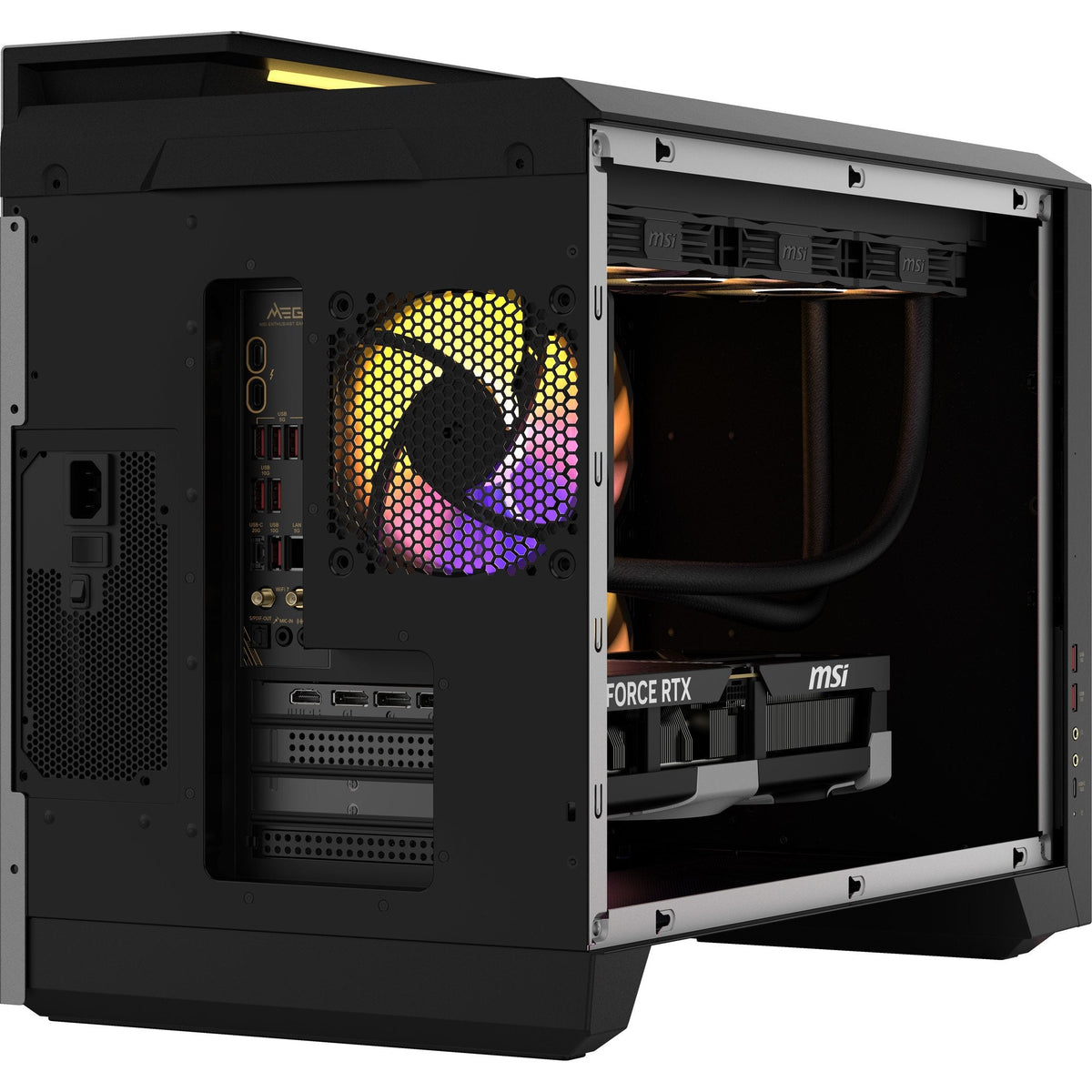 Pc Sobremesa Msi Meg Vision X Ai Intel Core Ultra 7 270k Plus 64gb 2tb Ssd Rtx 5080 Windows 11 Wifi7 Rgb