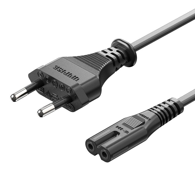 Cable Alimentación Forma 8 Vention Zclbac Cee7 16 Macho C7 Hembra 1.8m