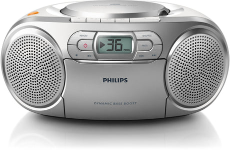 EAN 8712581660192 - Philips AZ127/12 reproductor de CD Reproductor de CD portátil Gris imagen 3