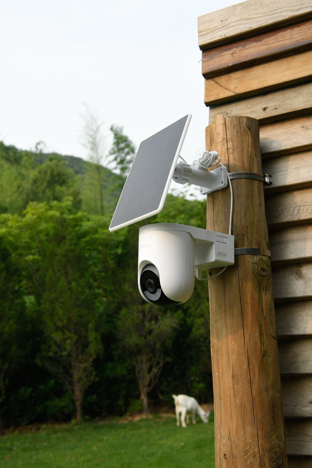 Ezviz Camara Wifi Exterior Hb8 2k+ 4mp Panoramica/Inclinacion Con Bateria