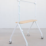Soporte Suelo Ruedas "Ilove" Pantalla 49-80'' Blanco Tooq