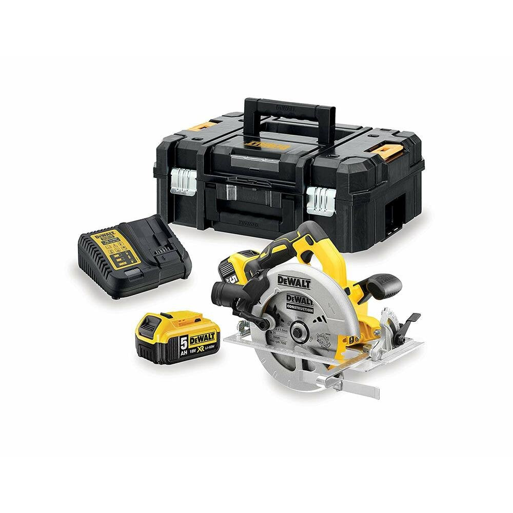 Dewalt Dcs570p2-Qw Sierra Circular Portátil 18,4 Cm Amarillo 5500 Rpm