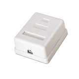 Aisens Roseta De Superficie Rj45 Cat.6 Utp 1 Toma - Blanco
