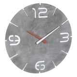 Tfa-Dostmann 60.3536.15 Reloj De Pared Alrededor Gris, Blanco