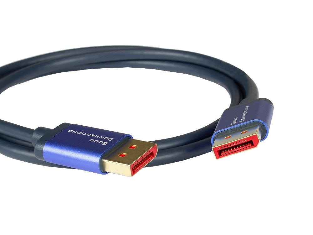 EAN 4014619708987 - Alcasa 4814-SF005B cable DisplayPort 0,5 m Azul imagen 2