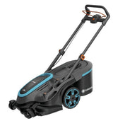 Cortacésped Inalámbrico Gardena Powermax Duo 46/36v P4a, Juego 1 Listo Para Usar, 36 Voltios 2x18 V  Negro/Gris, 2x Batería De Iones De Litio 4,0 Ah, Power For All Alliance 14646-20