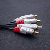 EAN 5901878523378 - Qoltec 52337 cable de audio 2 m 2 x RCA Negro imagen 2