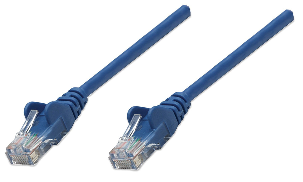 Intellinet Rj-45, M/M, 10m Cable De Red Azul Cat5e U/Utp (Utp)