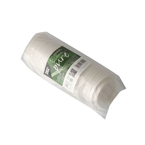 Papstar Pure Tapa Para Einweg-Kaffeebecher 8 Cm Blanco