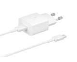 Cargador De Pared Samsung Ep-T1510xwe 1xusb Tipo-C + Cable Usb Tipo-C 15w
