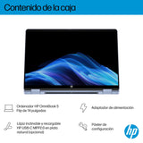 Portátil Convertible Hp Omnibook 5 Flip 14-Fp0010ns Intel Core I5-1334u 16gb 512gb 14' Táctil Win11