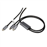 EAN 7630049623514 - ROLINE 11028308 cable USB USB 2.0 1,85 m USB C 2 x USB C Negro imagen 3
