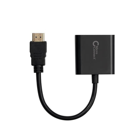 EAN 5704174050162 - Microconnect HDMVGA1B adaptador de cable de vídeo 0,15 m HDMI tipo A (Estándar) VGA (D-Sub) Negro imagen 2