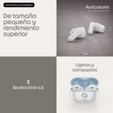 Motorola Moto Buds 2 Plus Auriculares Inalámbricos Con Micro En Oreja Bluetooth Cancelación De Sonido Activo Pantone Cool White