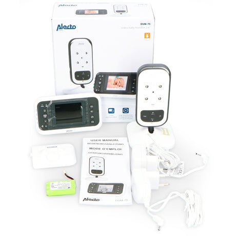 EAN 8712412576333 - Alecto DVM-75 video-monitor para bebés Antracita, Blanco imagen 11