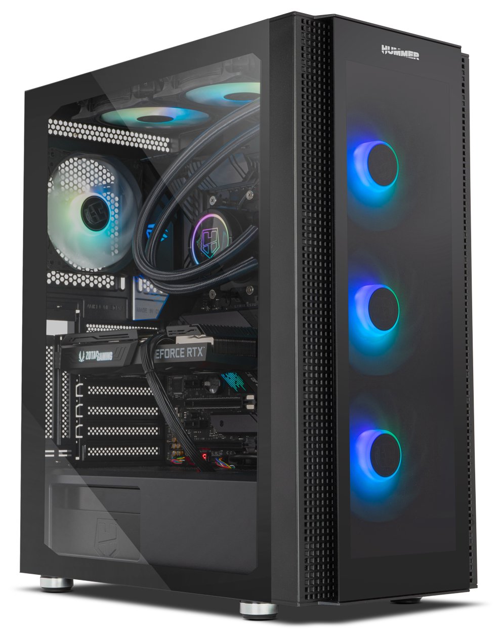 EAN 8436587972706 - NOX Hummer Horus Midi Tower Negro imagen 9