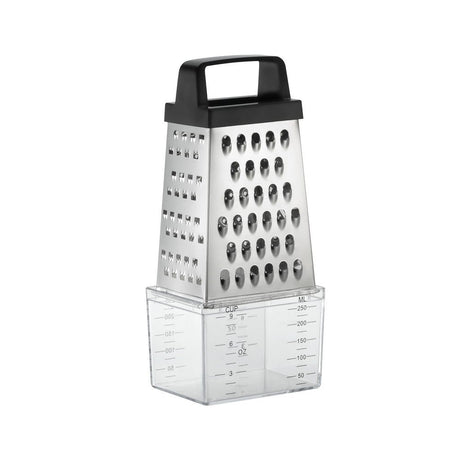 EAN 4260709010243 - Resto Kitchenware 95412 cortador de verduras en espiral o rallador manual Caja ralladora Negro, Acero ino imagen 1