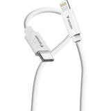 Verbatim Usb-Kabel Essentials, 2pack, Usb 2.0, Usb-C/Lightning