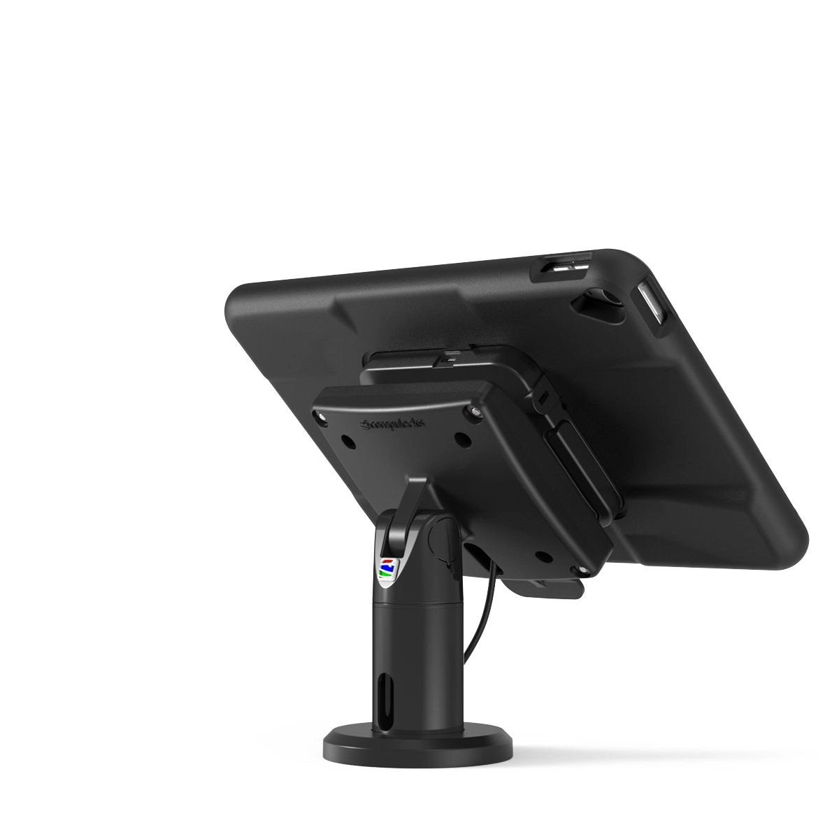 Compulocks Ipad 10th-11th (A16) Gen Powermove Tilting Stand 8" Black Kit De Montaje (Base) Para Pc Tablet Negro Tamaño De Pantalla: 10.9" Montable En Escritorio Para Apple 10.9-Inch Ipad (10ª Generación)