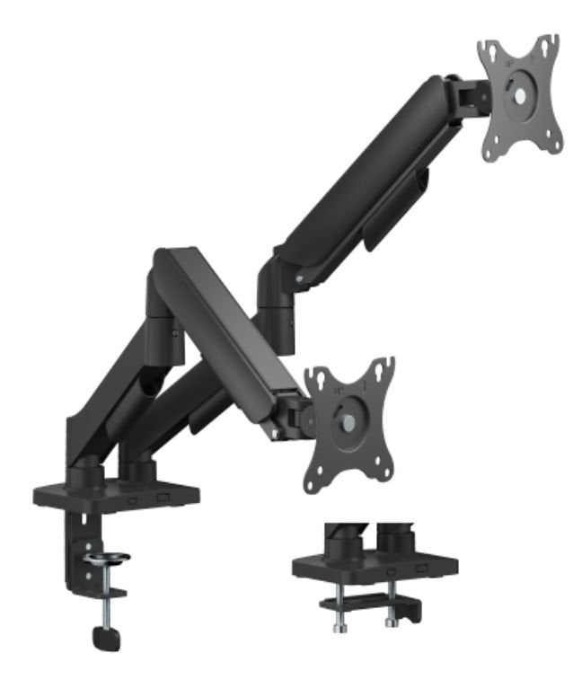 Dual Gas Spring Monitor Mount