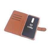 EAN 8021735752509 - Celly Wally funda para teléfono móvil 16,5 cm (6.5") Folio Negro, Marrón imagen 3