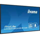 Tft 49,5\"/125,7cm Iiyama Prolite Lh5075uhs 24/7 *Negro* 16:9