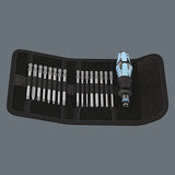Destornillador  Wera Kompakt 60 Punta De 16 Pieza(S), Llave De Tubo Negro/Azul, 16 Pieza(S), Torx, Caja