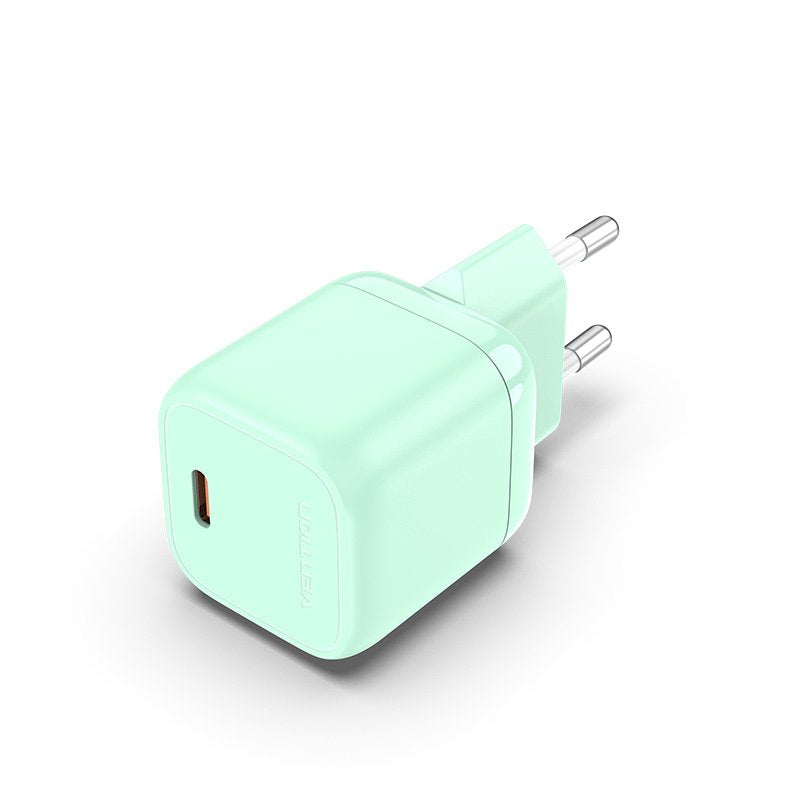 EAN 6922794769410 - Vention FAKG0-EU cargador de dispositivo móvil Portátil, Smartphone, Tableta Verde Corriente alterna Carg imagen 1