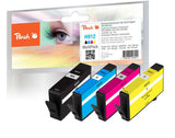 Peach Pi300-970 Cartucho De Tinta 4 Pieza(S) Compatible Rendimiento Estándar Negro, Cian, Magenta, Amarillo