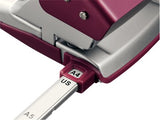 Leitz Locher Style Granat Rojo