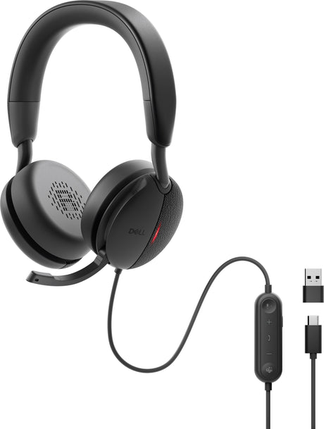 EAN 0884116451839 - DELL WH5024 Alámbrico Diadema Llamadas/Música USB Tipo C Negro imagen 4