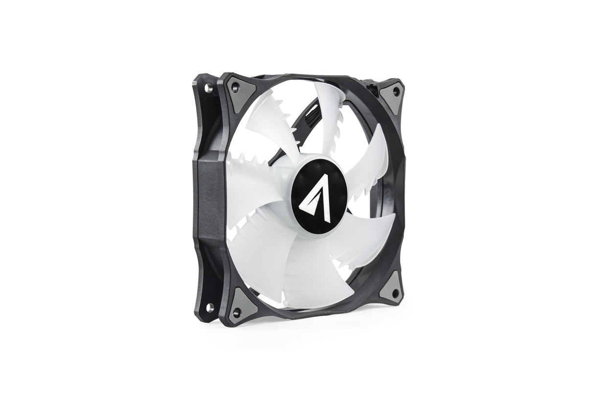 EAN 6940533542414 - ABYSM RGB Sled Carcasa del ordenador Ventilador 12 cm Negro, Blanco imagen 1
