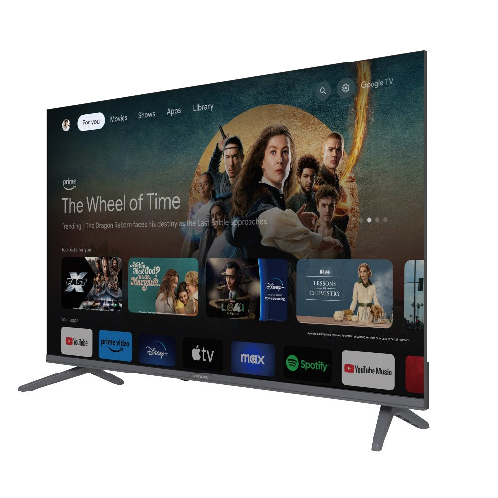 EAN 8435256810042 - Aiwa 43GO70804UHD Televisor 109,2 cm (43") 4K Ultra HD Smart TV Wifi Negro, Cromo imagen 2