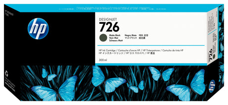 EAN 0884420836360 - HP 726 300-ml Matte Black DesignJet Ink Cartridge cabeza de impresora Inyección de tinta térmica imagen 3