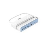 EAN 0817110016032 - HYPER HD34A8 base para portátil y replicador de puertos USB 3.2 Gen 1 (3.1 Gen 1) Type-C Blanco imagen 2