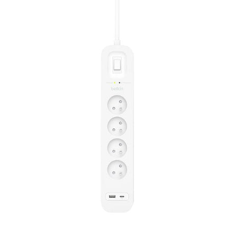 EAN 0745883855537 - Belkin SRB001CA2M limitador de tensión Blanco 4 salidas AC 2 m imagen 2
