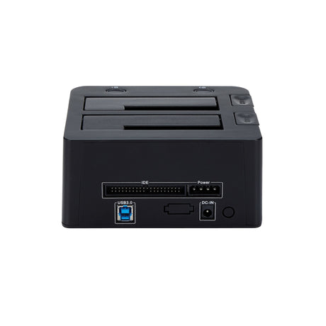 EAN 0065030859813 - StarTech.com UNIDOCKU33 base de conexión para disco duro USB 3.2 Gen 1 (3.1 Gen 1) Type-B Negro imagen 6