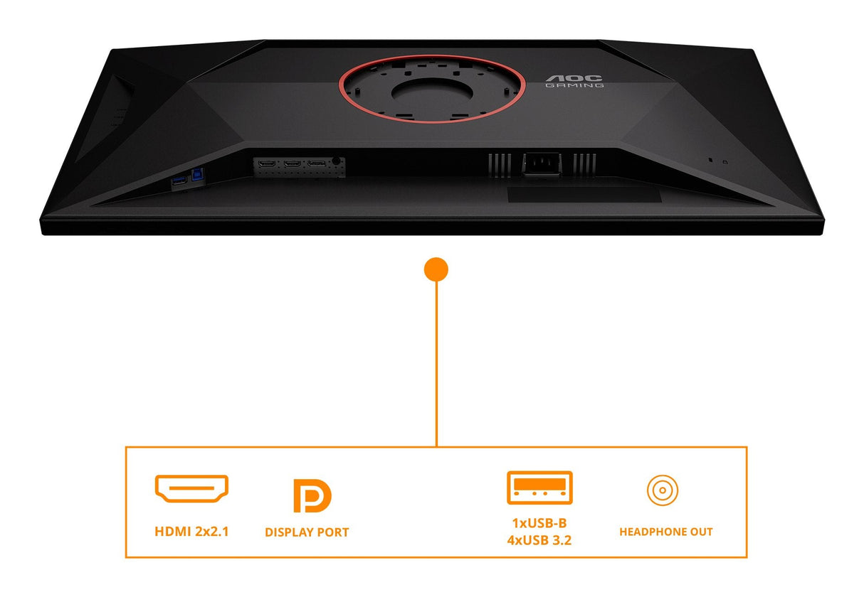 Aoc 80,0cm 32" U32g4u 16:09 2xhdmi+Dp+Usb 4k Negro Red