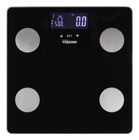 EAN 8712836992771 - Tristar WG-2442 báscula de baño Plaza Negro Báscula personal electrónica imagen 1