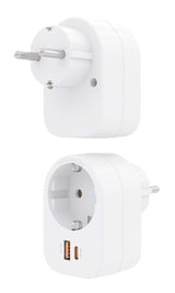 EAN 8435739901700 - AISENS ASPS-1A1C06-W cargador de dispositivo móvil Universal Blanco Corriente alterna Carga rápida Interi imagen 3