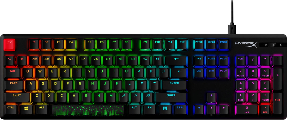 Keyboard Alloy Origins Pbt Hx/Blue 639n4aa#Aba Hyperx