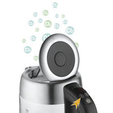 Hervidor De Agua Adler Ad 1247 New 1,7 L Avellana, Acero Inoxidable, Transparente 2200 W