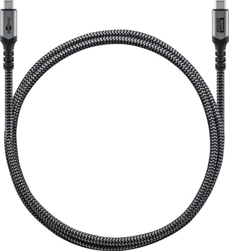 EAN 4040849742125 - Goobay 74212 cable USB 1,5 m USB C Negro, Gris imagen 4