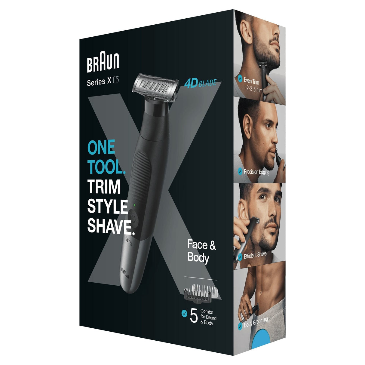Barbero Braun Xt5100  Box Hybrid Groomer